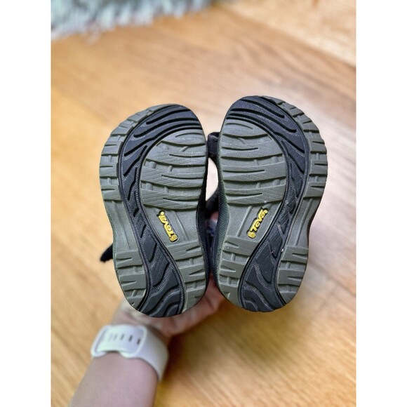 Teva Psyclone Toddler Sandals Kids Adjustable Strap Size 4/5 Navy Blue Black - Picture 2 of 8